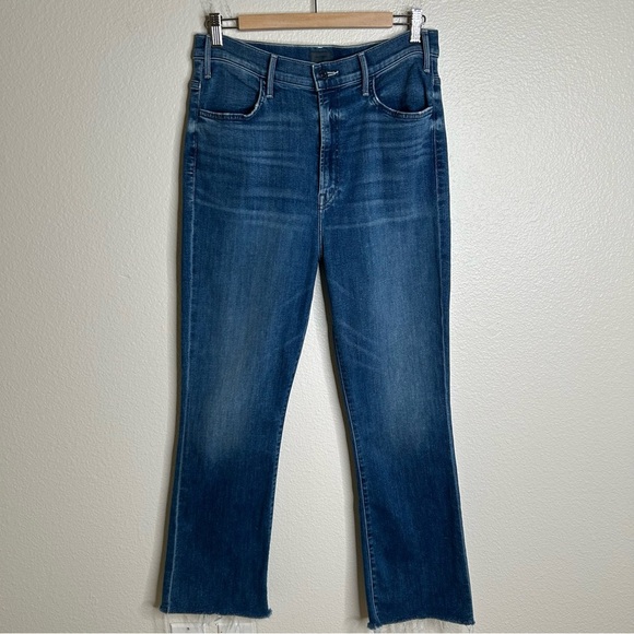 Mother The Hustler Ankle Fray jeans Wish On A Star 32 - Picture 1 of 14